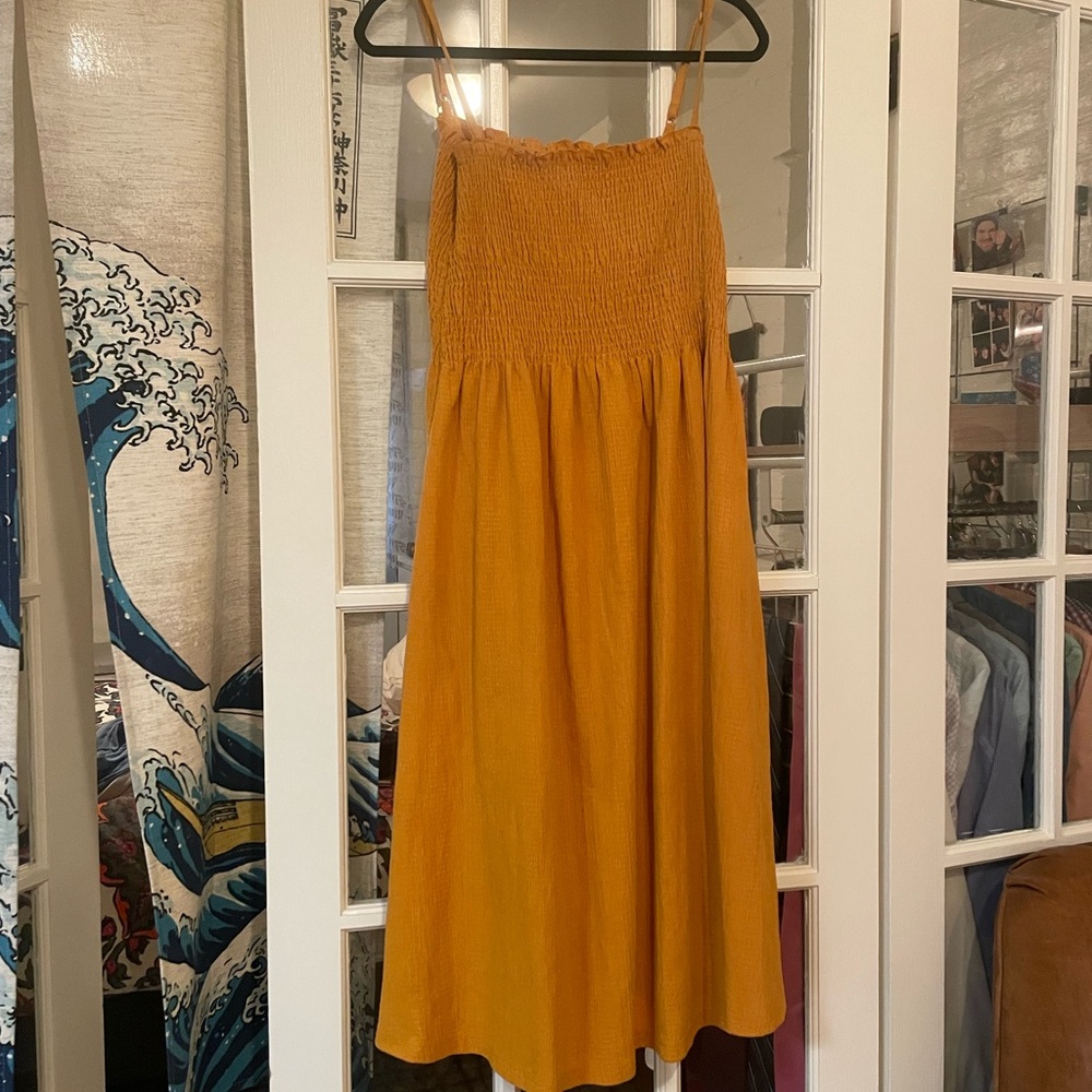 Mustard Yellow Sundress